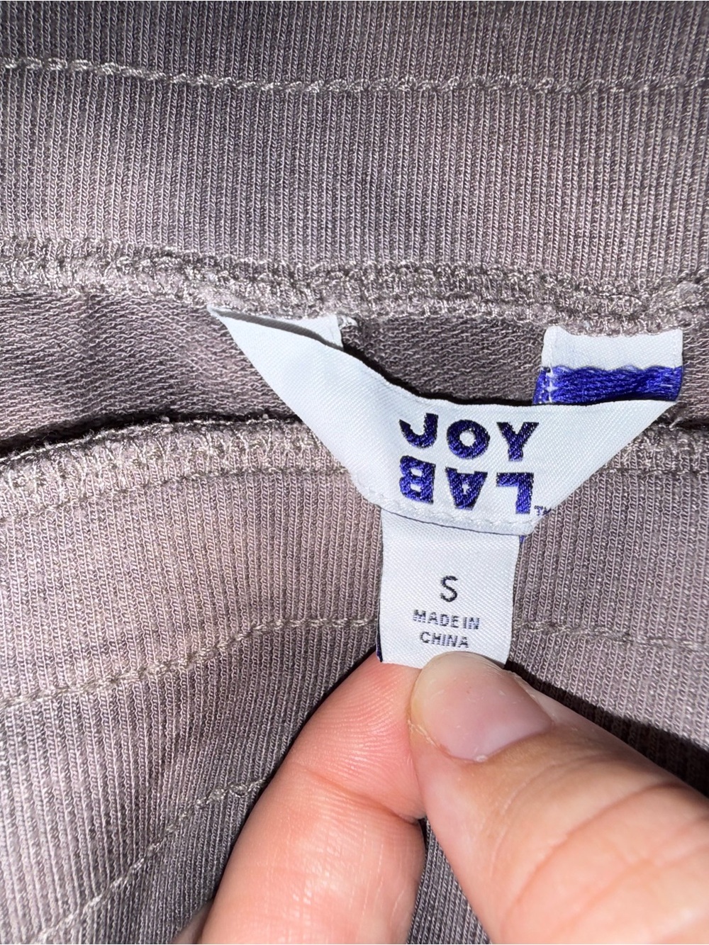 JoyLab Tie-Dye Athletic Lounge Shorts - Gray - Picture 7 of 7